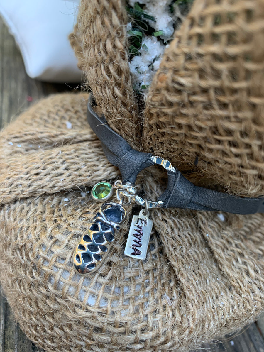 Leather Deerskin Bracelet